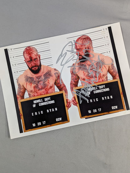 エリック・ライアン 直筆サイン入りポートレート(A-3)