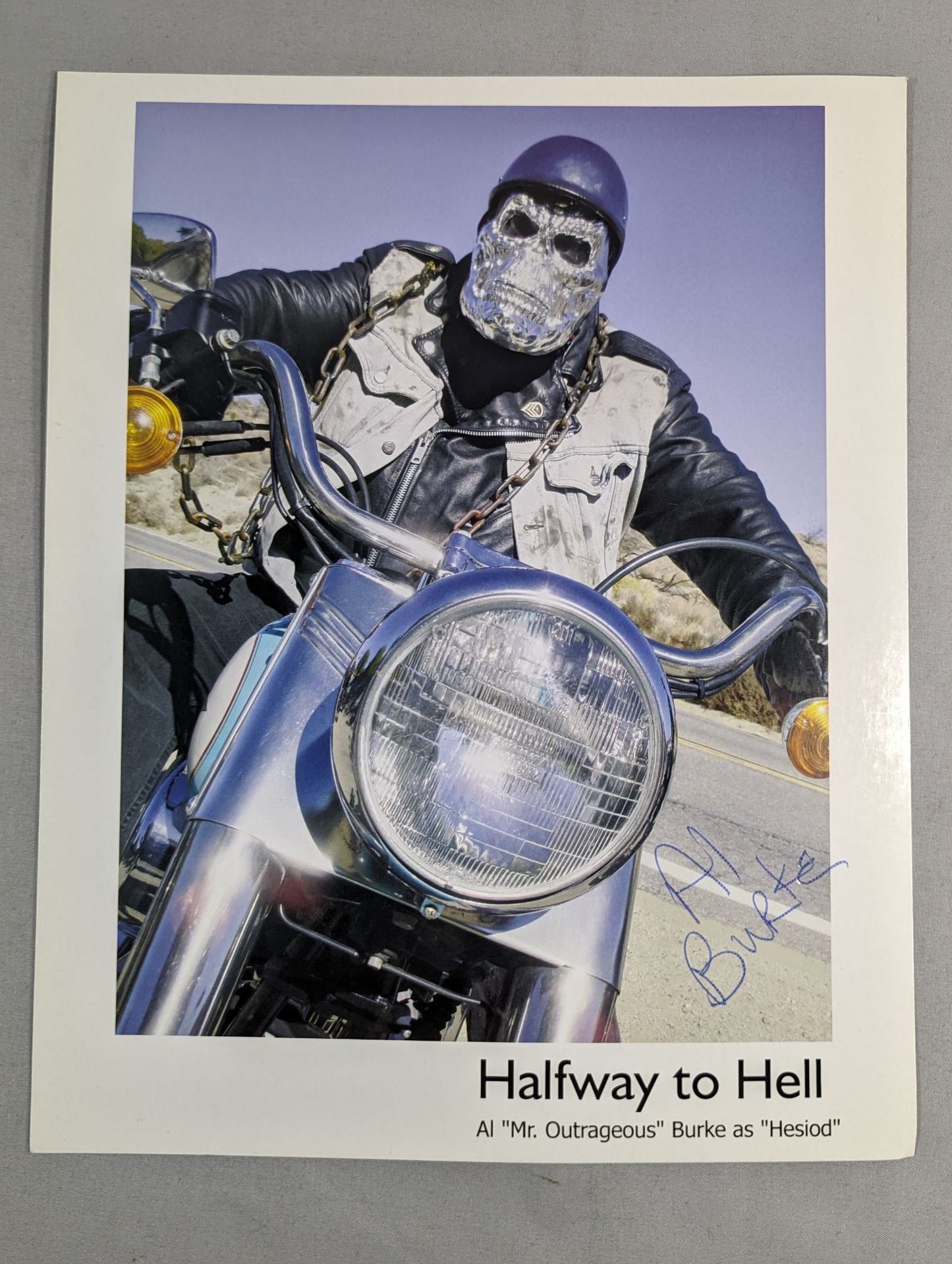 アル・バーク 直筆サイン入り ポートレート(A-2)