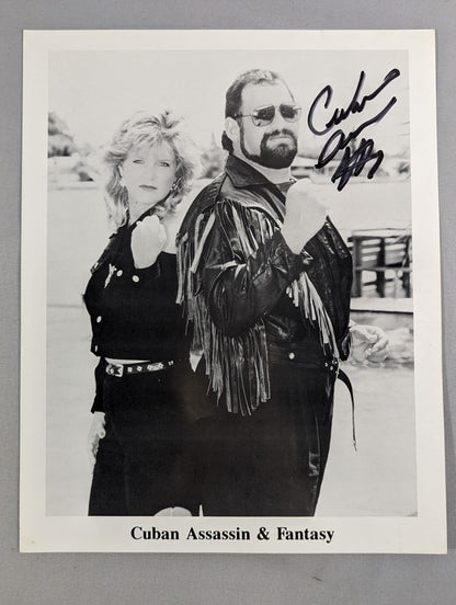 キューバン・アサシン(デビッド・シェラ) 直筆サイン入り ポートレート