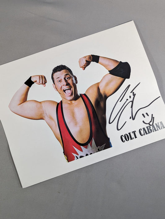 コルト・カバナ 直筆サイン入りポートレート(A-4)