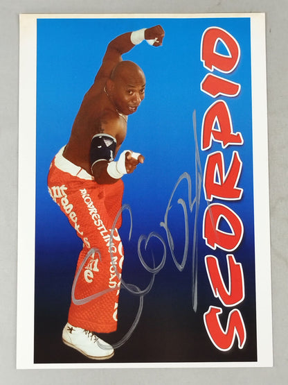 スコーピオ 直筆サイン入り ポートレート(A-2)