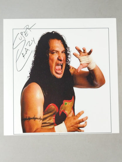 スペル・クレイジー 直筆サイン入りポートレート(A-3)