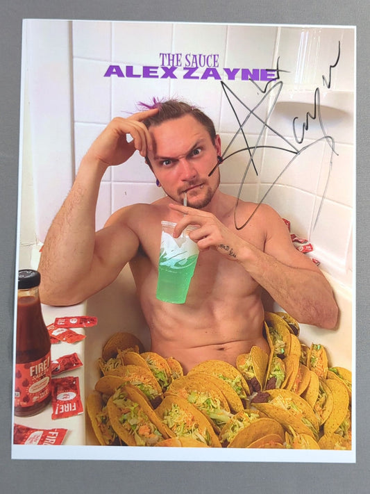 アレックス・ゼイン 直筆サイン入りポートレート(A-4)