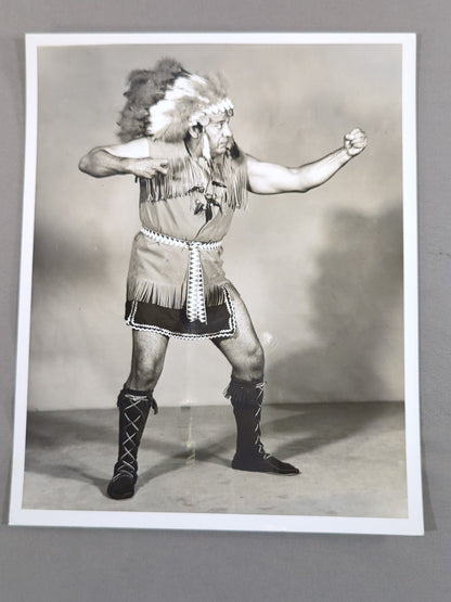 Big Comanche Black and White Pro-Photo Set of 2