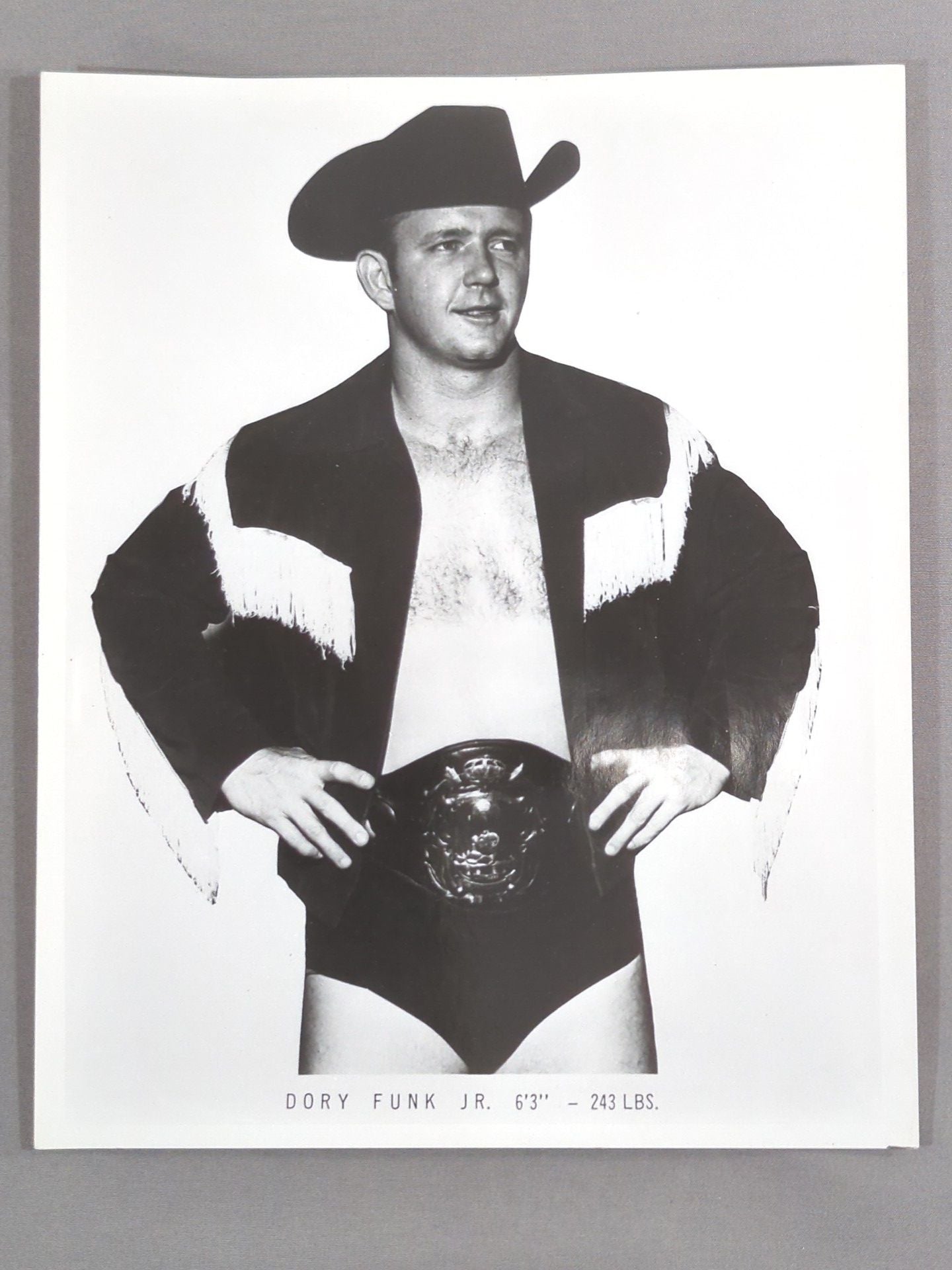 ドリー・ファンク・ジュニア 白黒ポートレート①