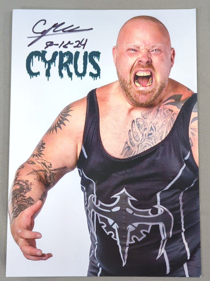 Cyrus hand signed autograph Pro-Photo (A-4)