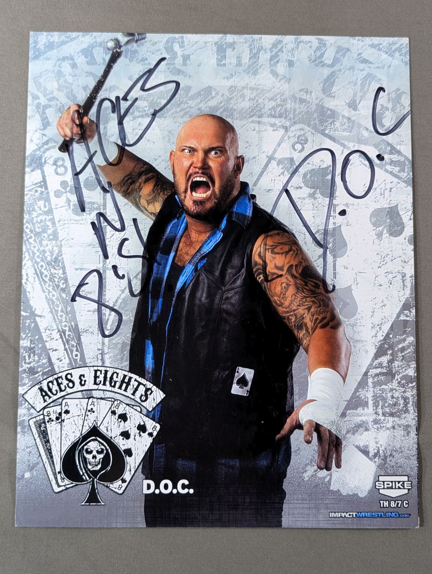 Doc Gallows hand signed autograph Pro-Photo (A-2)
