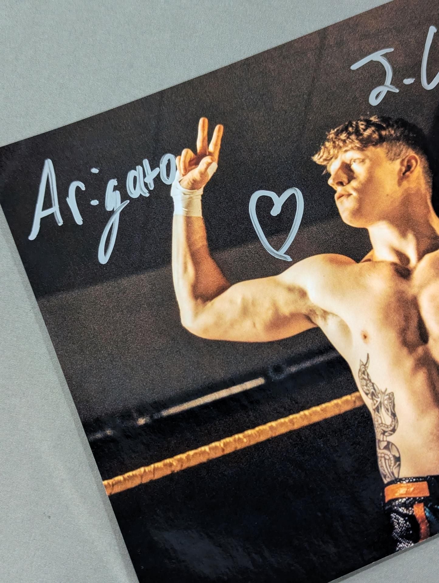 Joe Landau hand signed autograph  Pro-Photo (A-1)