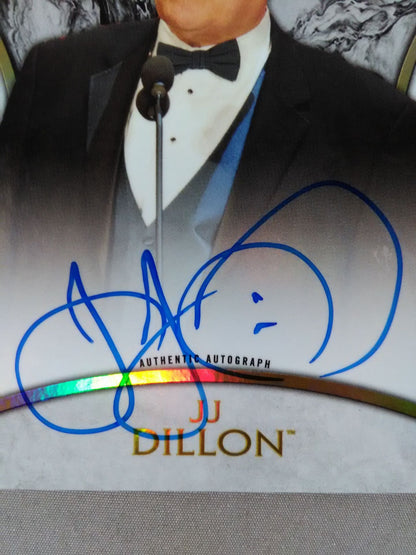★HALL OF FAME★ 2018 WWE topps J.J. Dillon Officialautographed card 