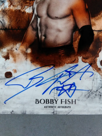 2018 NXT topps ボビー・フィッシュ 公式サインカード