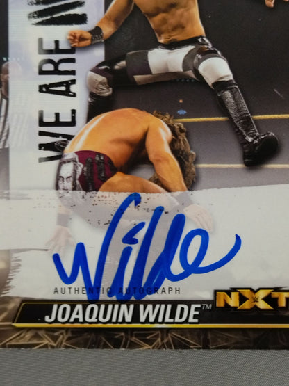 2021 NXT Topps ホワキン・ワイルド 公式サインカード