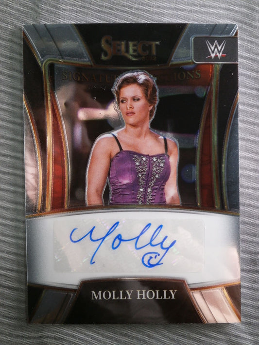 2022 WWE PANINI モーリー・ホーリー 公式サインカード