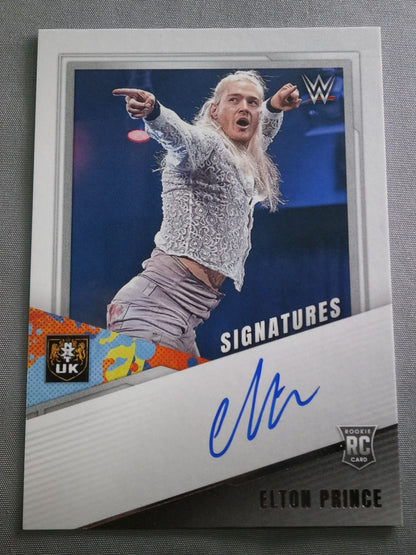 2022 WWE PANINI エルトン・プリンス 公式サインカード