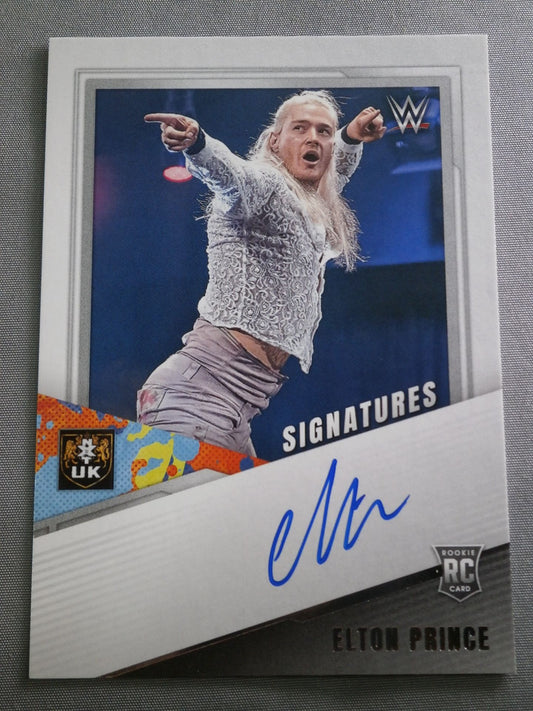 2022 WWE PANINI エルトン・プリンス 公式サインカード