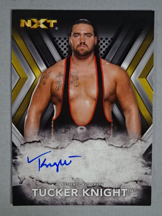 2017 topps NXT タッカー・ナイト 公式サインカード