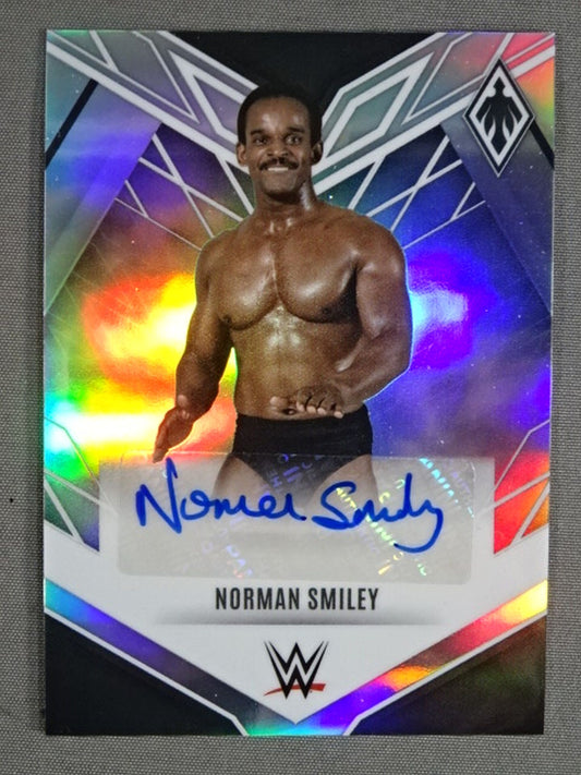 2023 WWE PANINI ノーマン・スマイリー 公式サインカード