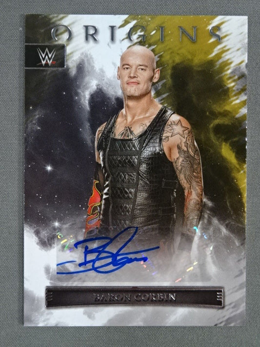 2023 WWE PANINI バロン・コービン 公式サインカード