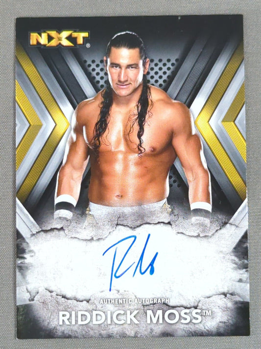 2017 Topps NXT リディック・モス 公式サインカード
