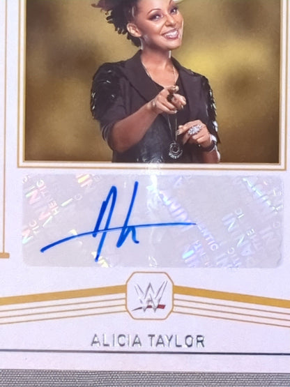2023 WWE PANINI アリシア・タイラー 公式サインカード