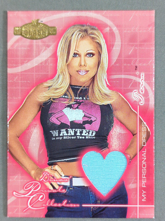 2001 WWE FLEER Terry Official Relic Card (Costume)