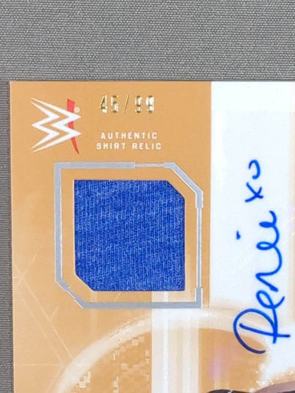 2017 WWE topps ルネ・ヤング 公式サイン&レリックカード