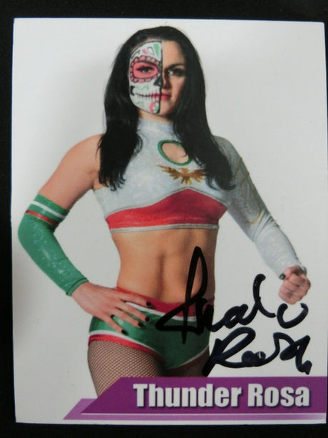 Thunder Rosa Private Autographed Card(1)