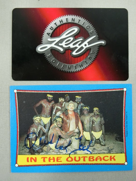 ★2017 LEAF Buyback Wrestling Outback Jack★ Official Autographed Card