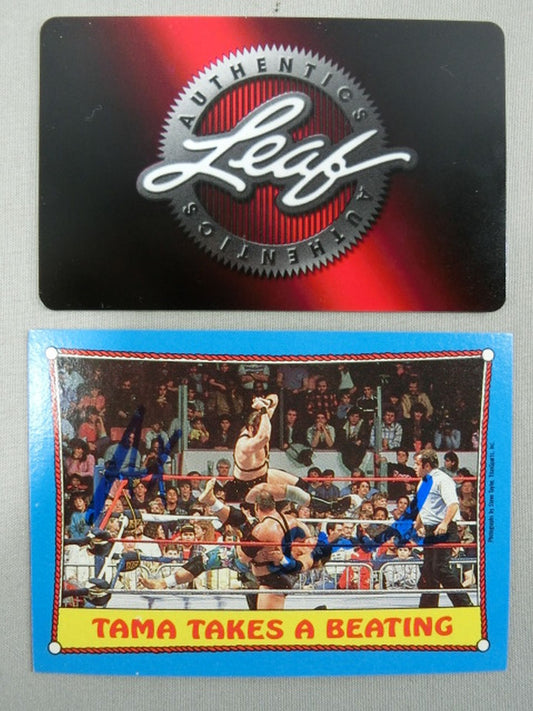 ★2017 LEAF Buyback Wrestling★ Demolition Official autographed card