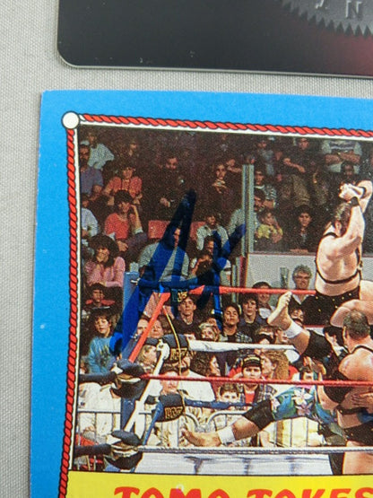 ★2017 LEAF Buyback Wrestling★ Demolition Official autographed card