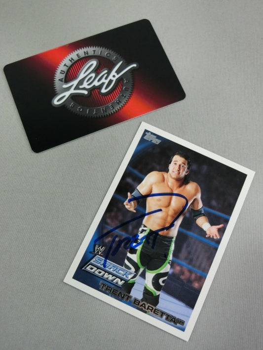 ★2017 LEAF Buyback Wrestling★ Trento Valletta Official Autographed Card