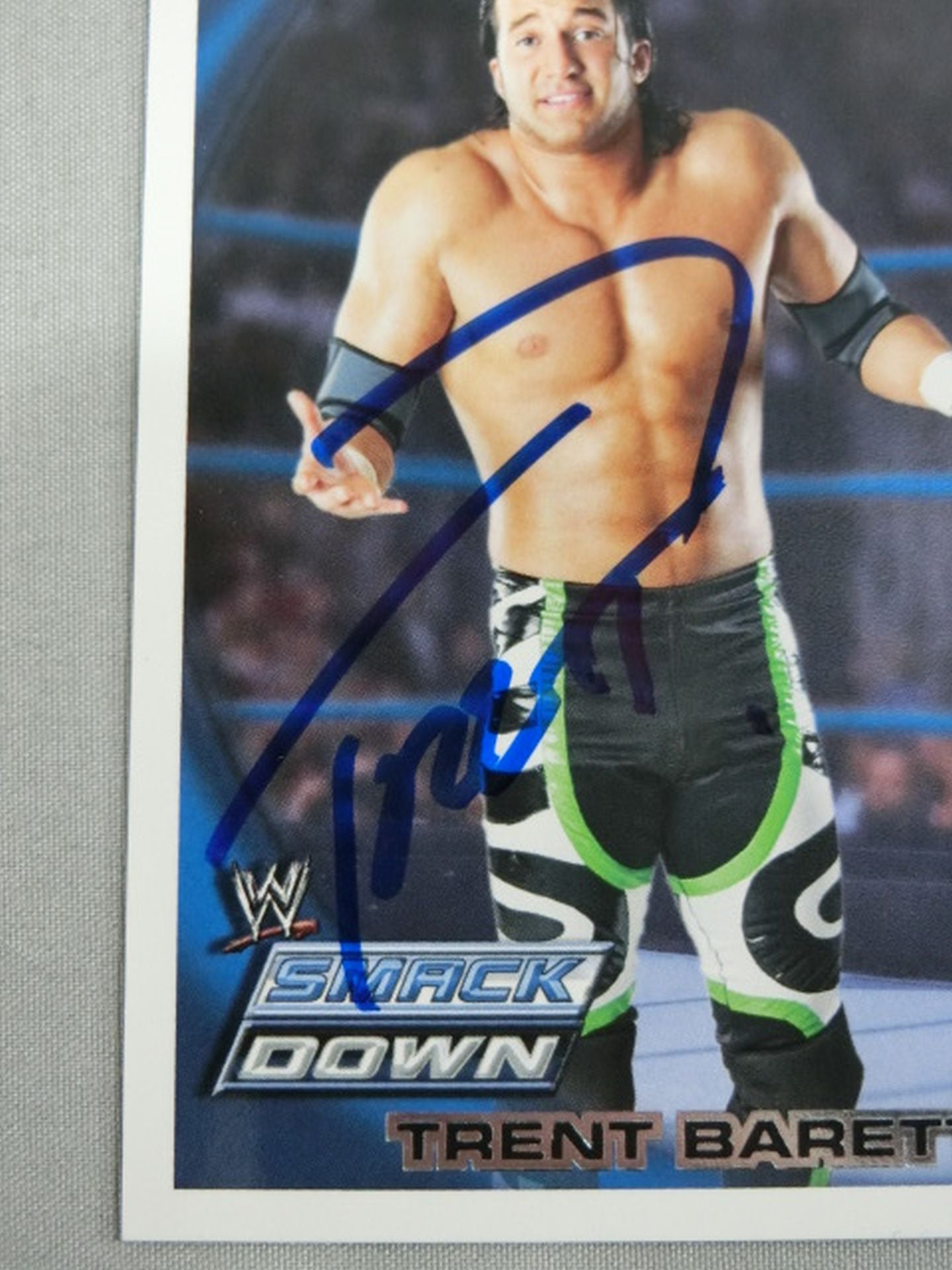 ★2017 LEAF Buyback Wrestling★ Trento Valletta Official Autographed Card