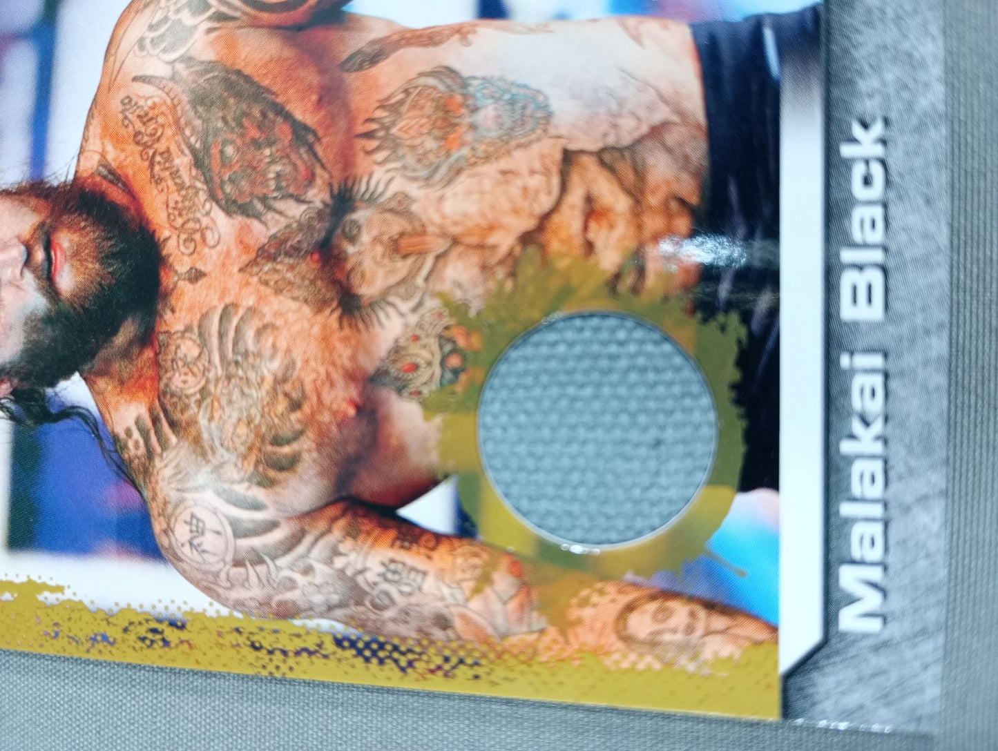 2022 AEW UPPER DECK マラカイ・ブラック 公式レリックカード(コスチューム)