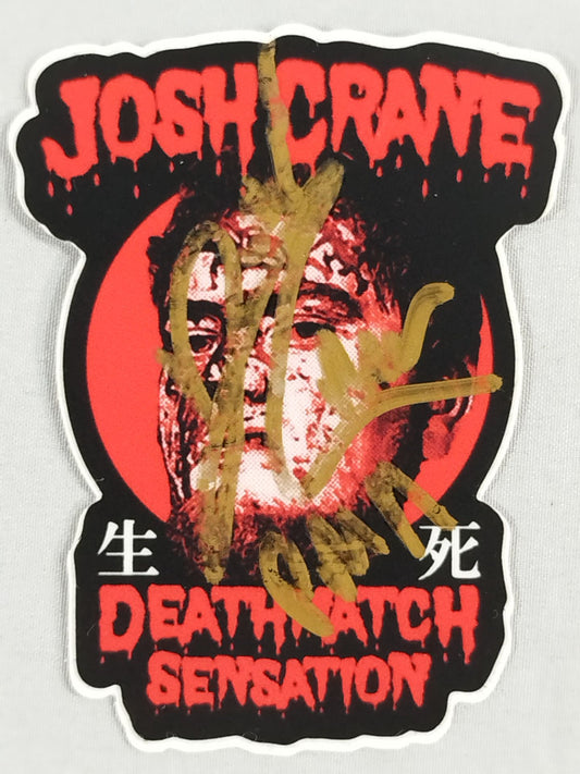 【hand signed autograph】  Josh Crane Sticker