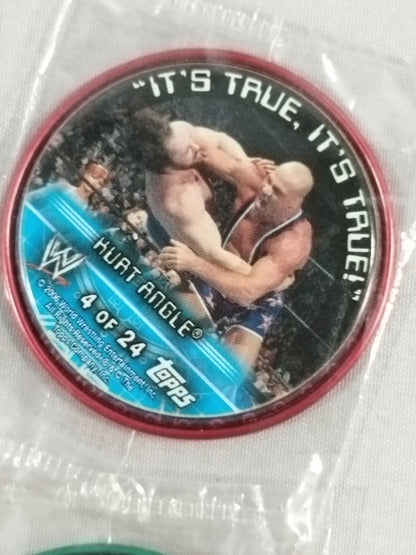 WWE Milk Cap Set of 6