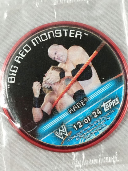 WWE Milk Cap Set of 6