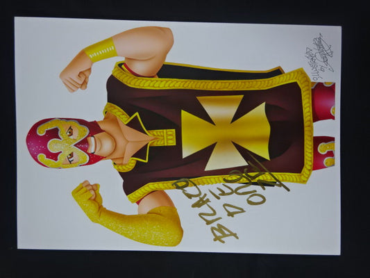 ★ Nagatoshi Sakai Original work ★ "El Junior de Moda" Brazo de Oro  Jr.