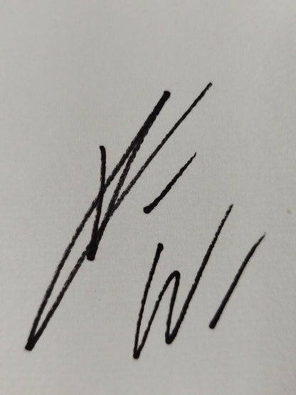 Xavier Woods  (Mini Shikishi ( Autograph board ) )