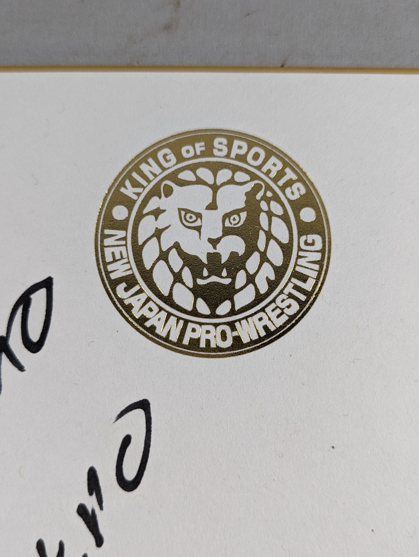 ウルティモ・ゲレーロ(ライオンマーク色紙)