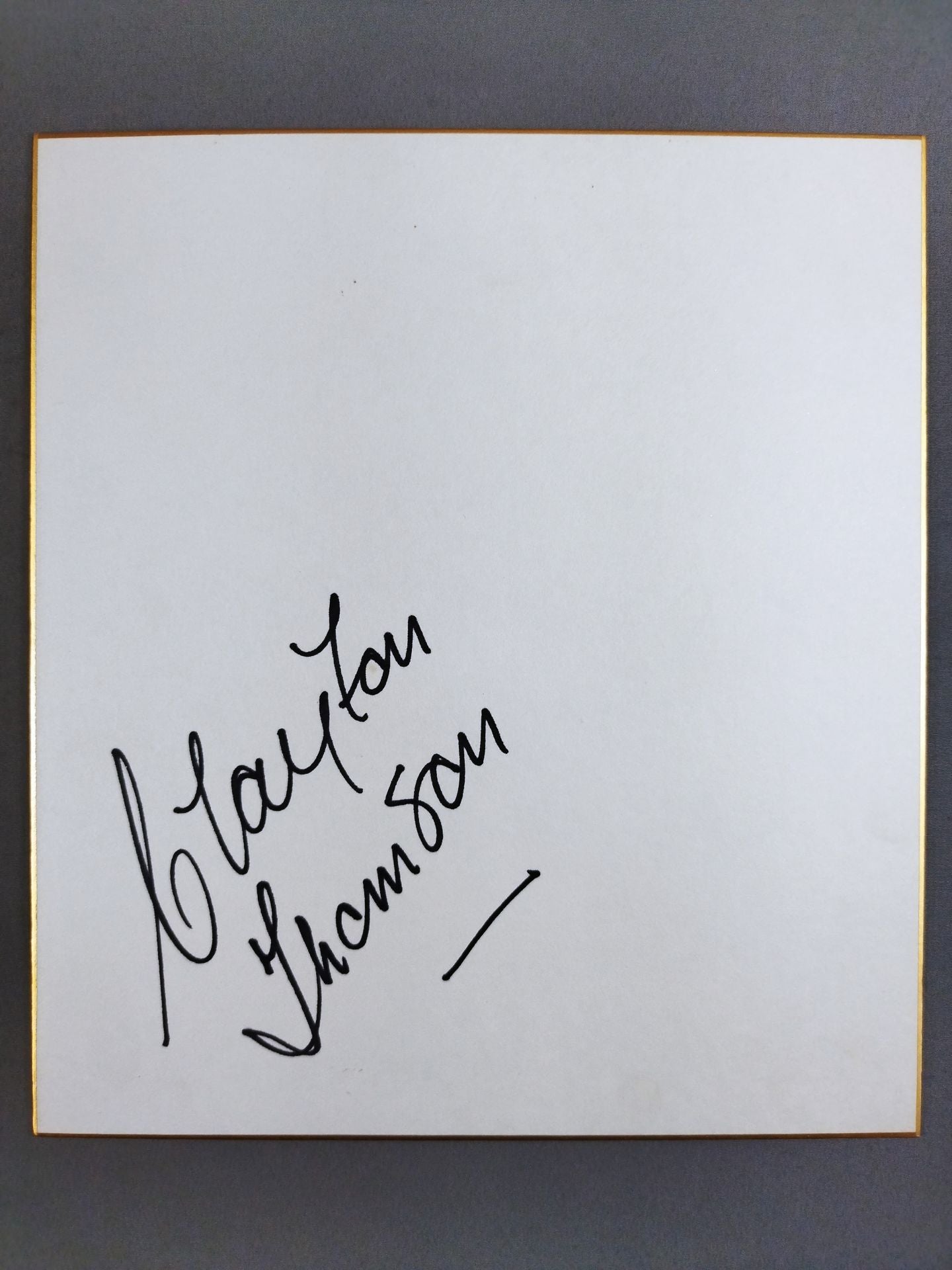 Clayton Thomson