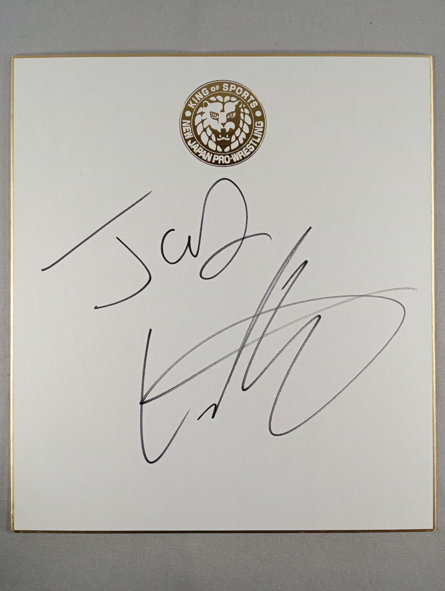 ジェイ・リーサル(ライオンマーク色紙)