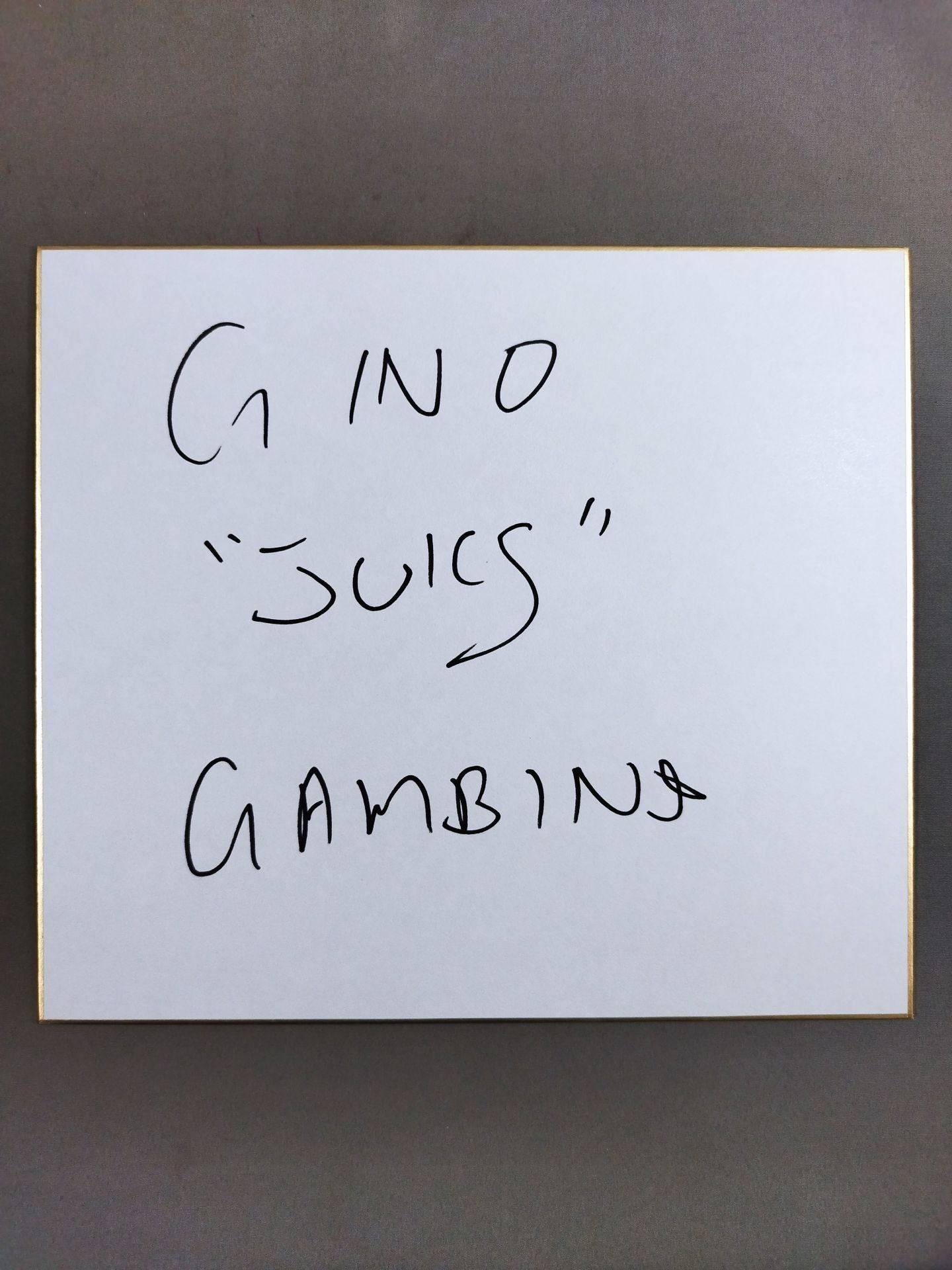 ジノ・ガンビーノ