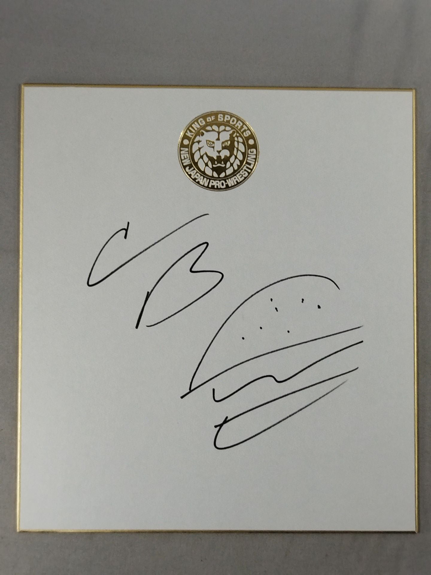 チーズバーガー(ライオンマーク色紙)