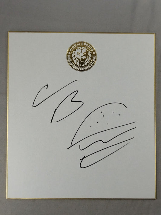 チーズバーガー(ライオンマーク色紙)