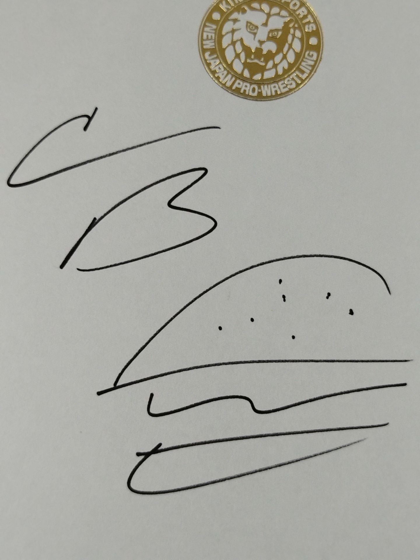 チーズバーガー(ライオンマーク色紙)