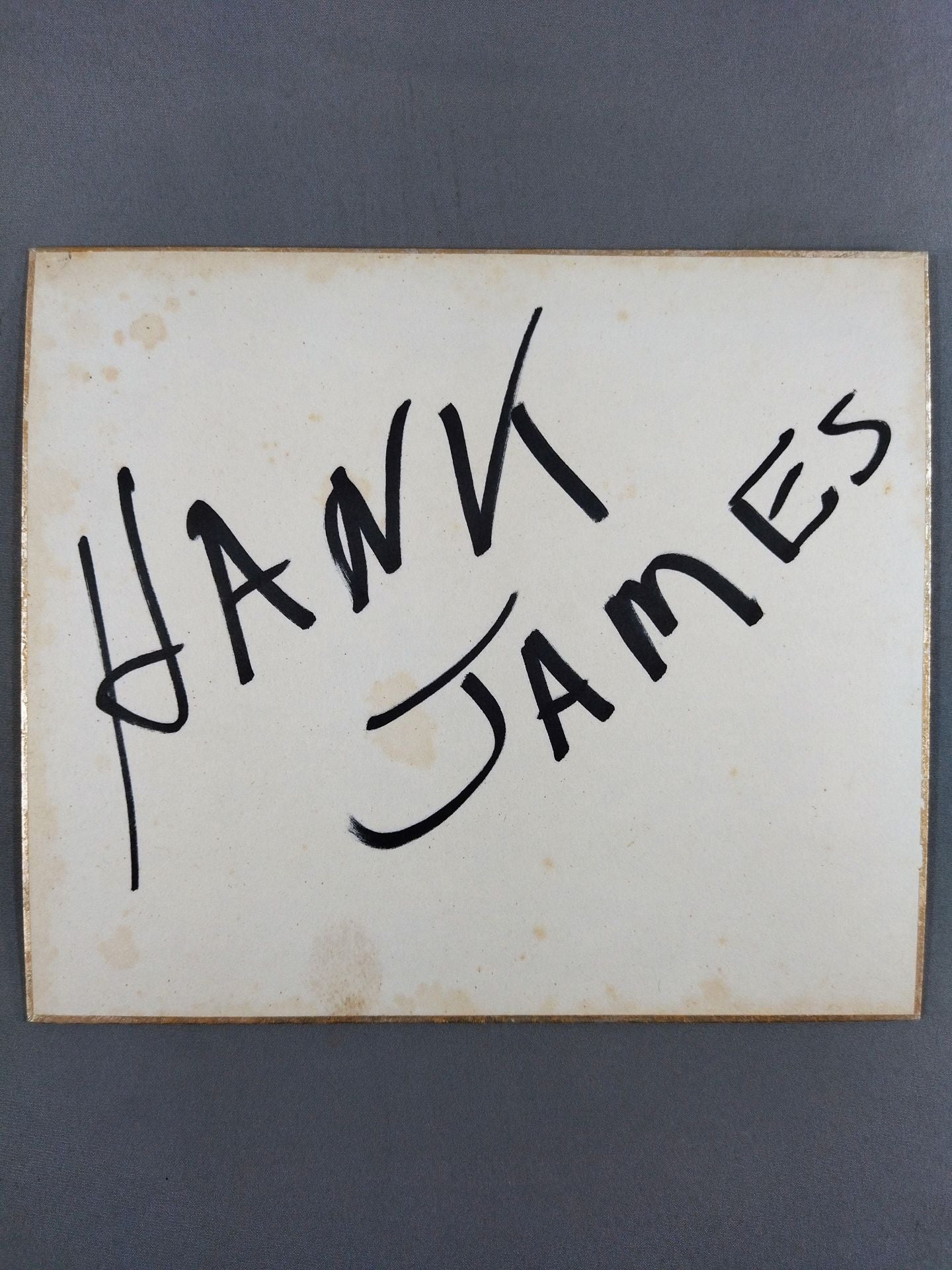 Hank James