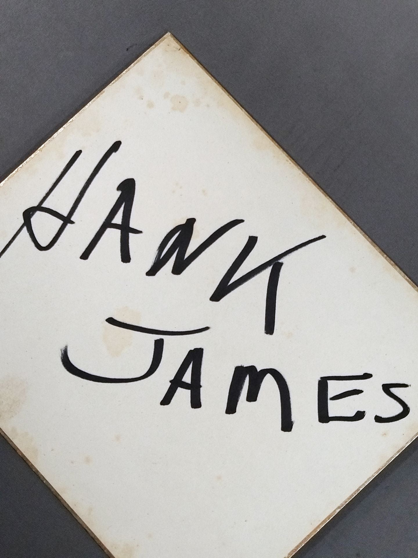 Hank James