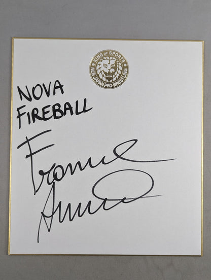 フランシスコ・アキラ(ライオンマーク色紙)