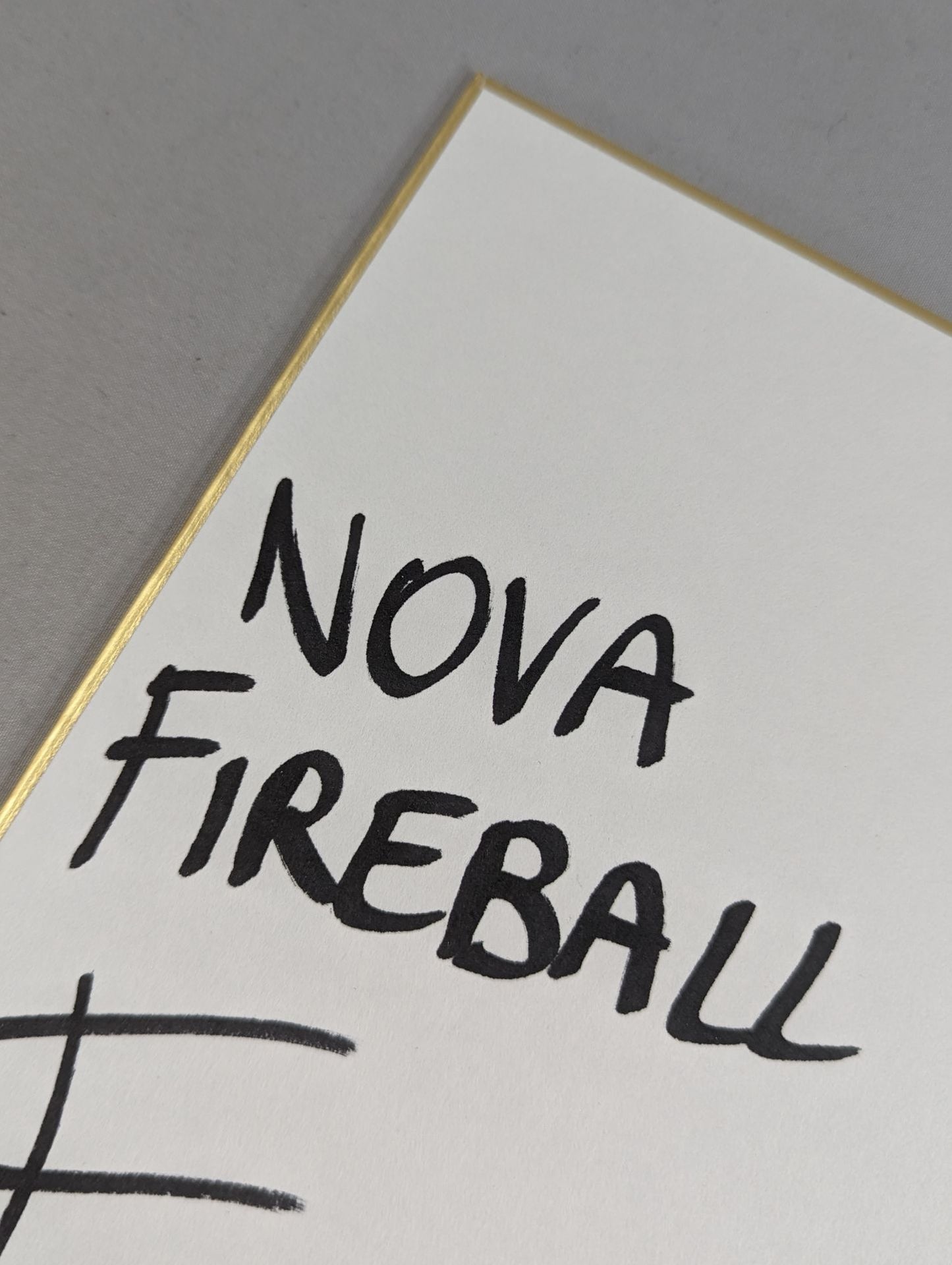 フランシスコ・アキラ(ライオンマーク色紙)