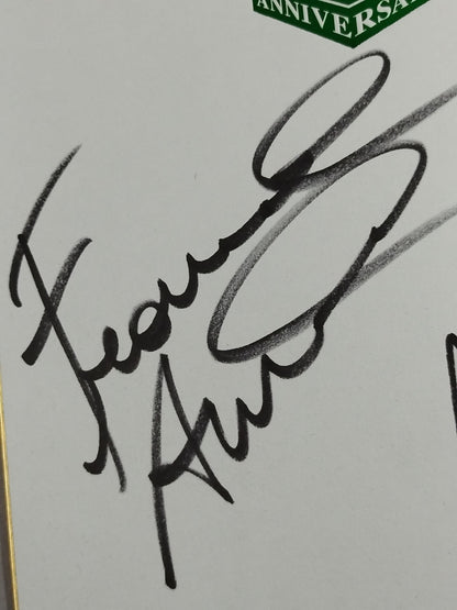 Francisco Akira & TJP (New Japan Pro Wrestling 50th Anniversary) Shikishi ( Autograph board ) )