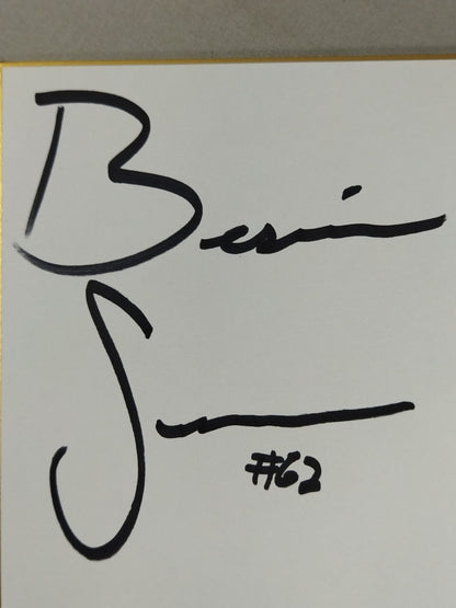Bison Smith & Keith Walker (photo sticker  attached)